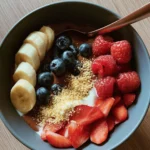 Healthy breakfast and snack ideas featuring nutritious meals and recipes.