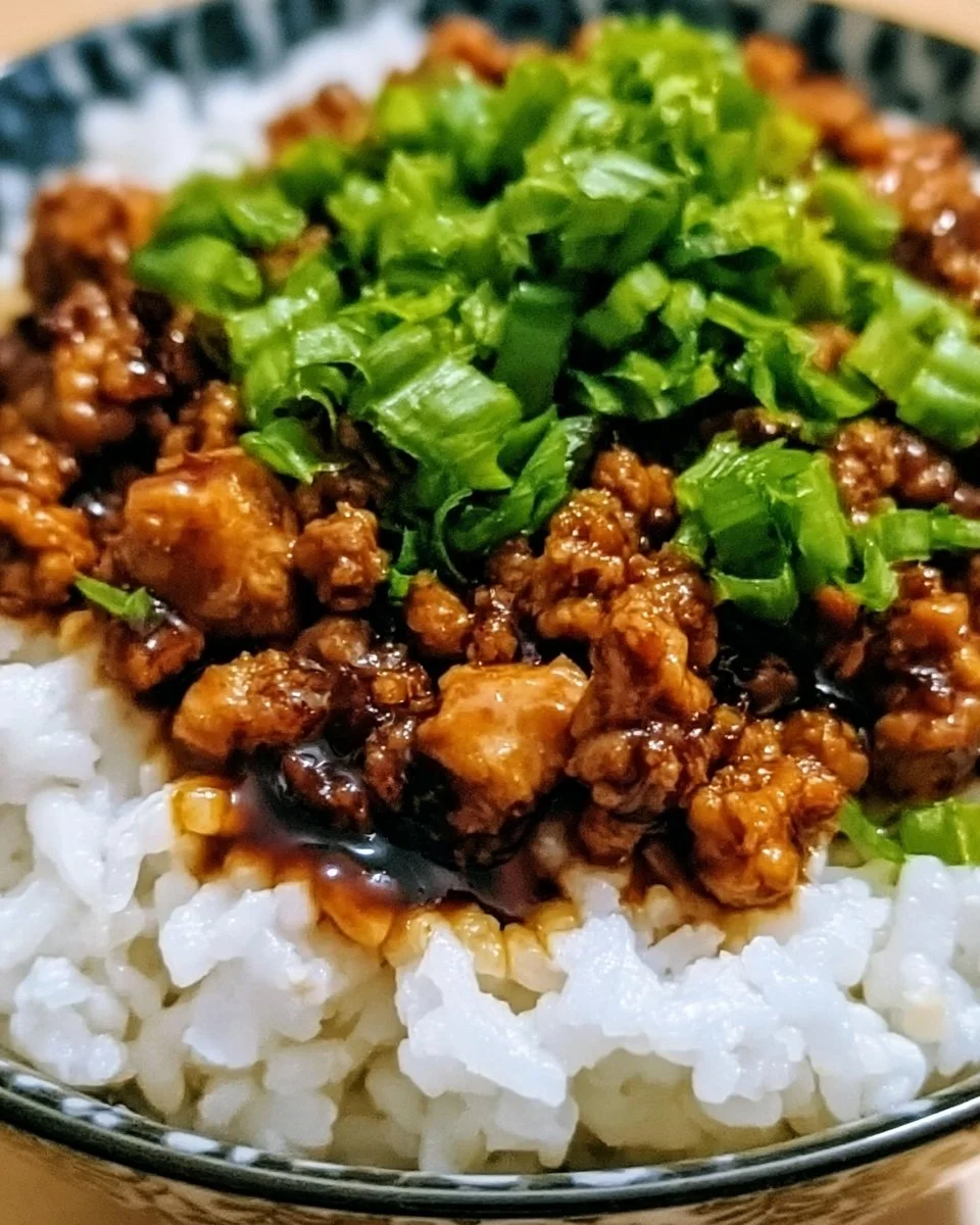 Honey Garlic Ground Turkey Recipe
