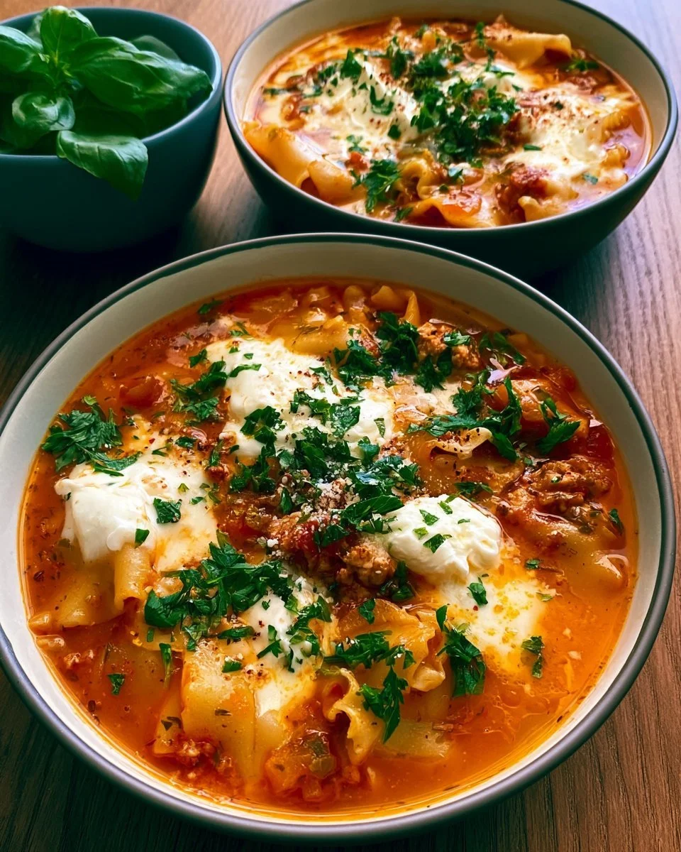 Lasagna Soup