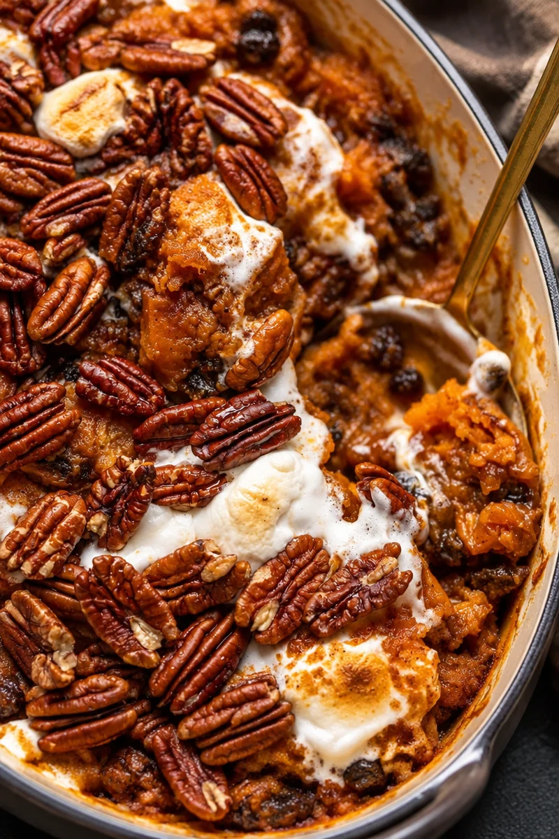 Best-Ever Southern Maple Sweet Potato Casserole