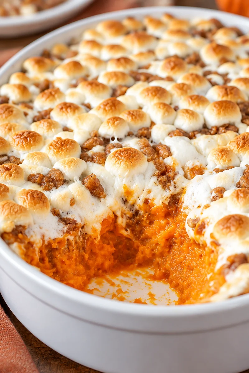Ultimate Easy Sweet Potato Casserole with Fresh Sweet Potatoes