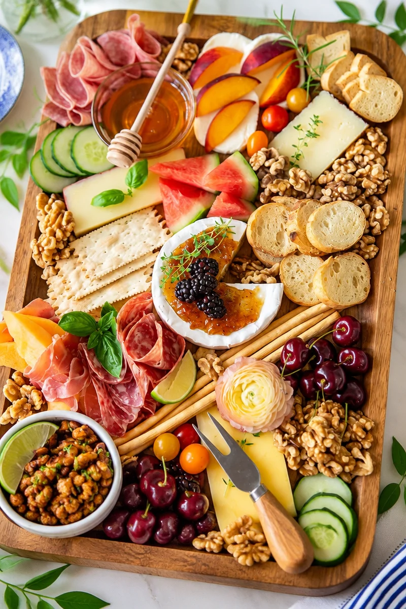 Ultimate Summer Charcuterie Board for a Party - Easy & Delicious